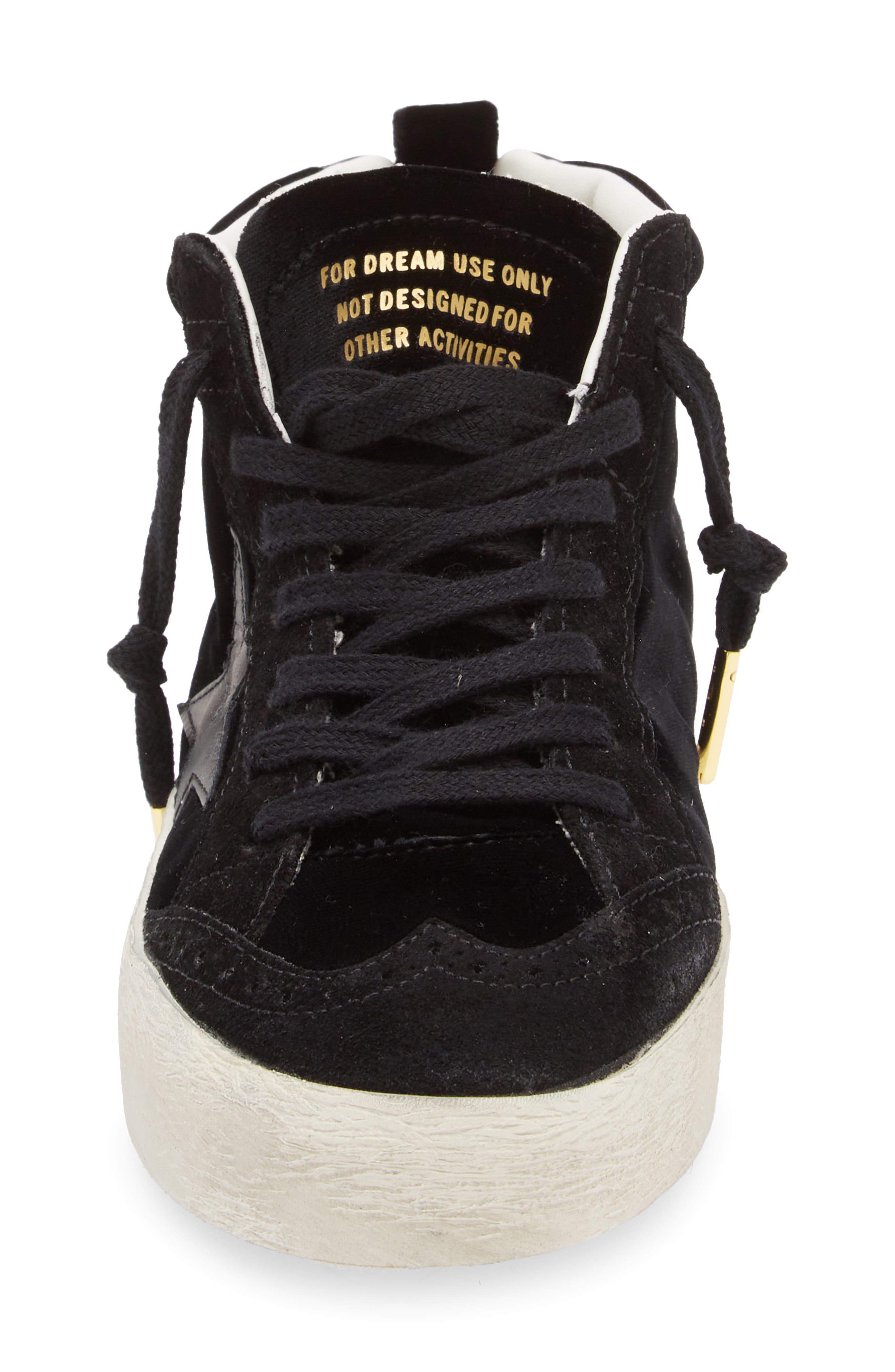 Golden Goose Mid Star Velvet Sneaker, Alternate, color, 