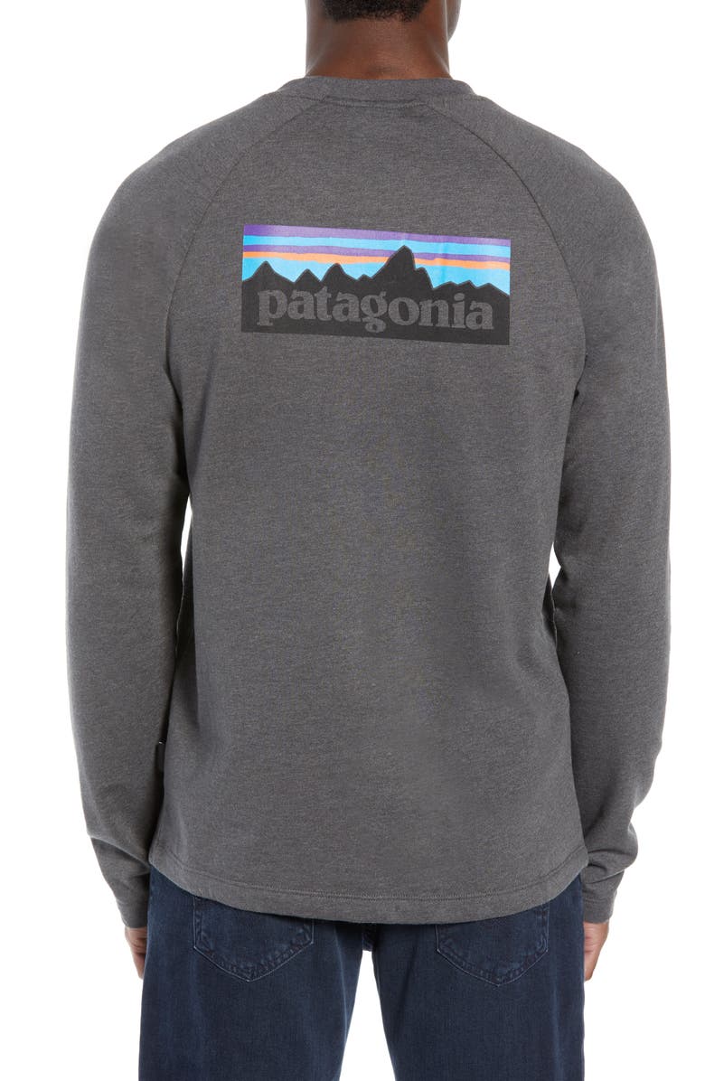 Patagonia P-6 Logo Regular Fit Lightweight Sweatshirt, Alternate, color, 
