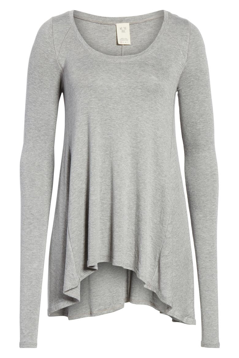 We the Free by Free People January Tee, Alternate, color, GREY