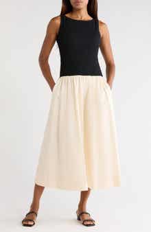 Reese Mixed Media Dress