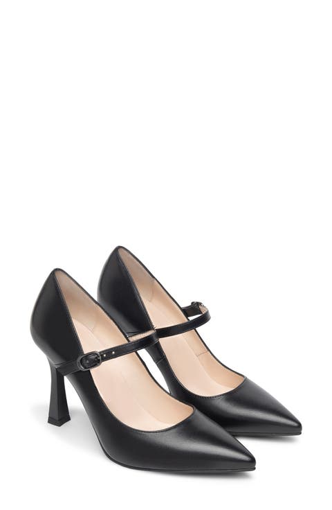 Mary Jane Leather Pump (Women)
