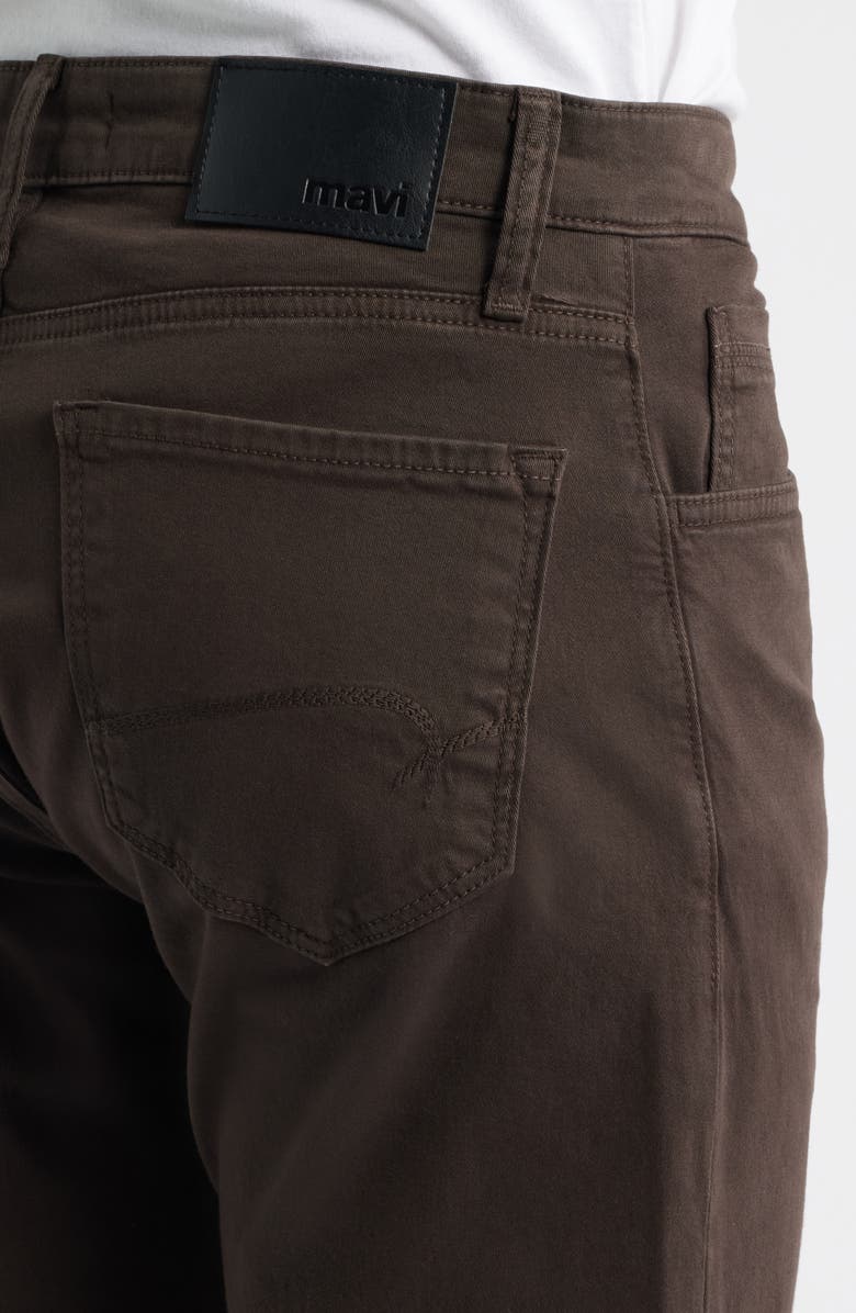 Mavi Jeans Zach Straight Leg Twill Pants, Alternate, color, After Dark Casual Twill