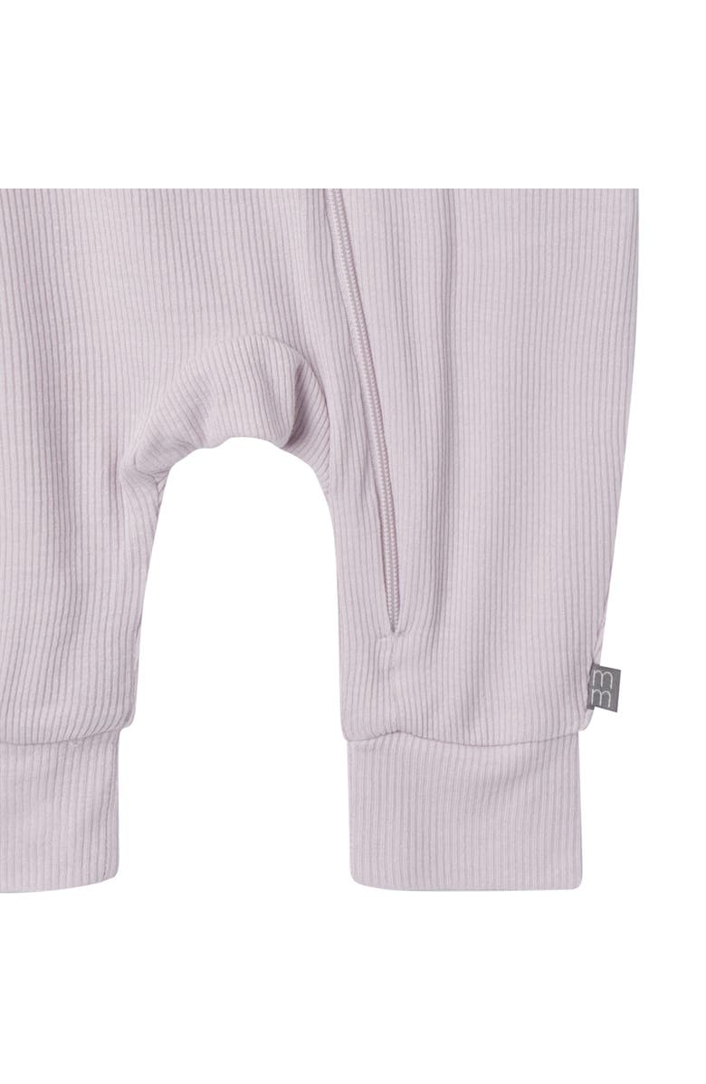 Modern Moments<sup
™</sup
 by Gerber 2-Pack Baby Girls Ivory Seashells Footless Coveralls, Alternate, color, Seashells