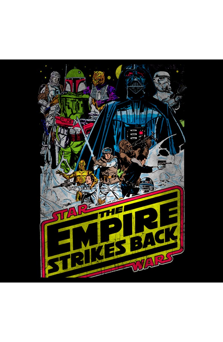 Star Wars Men's Star Wars Movie Poster Graphic T-Shirt, Alternate, color, Black