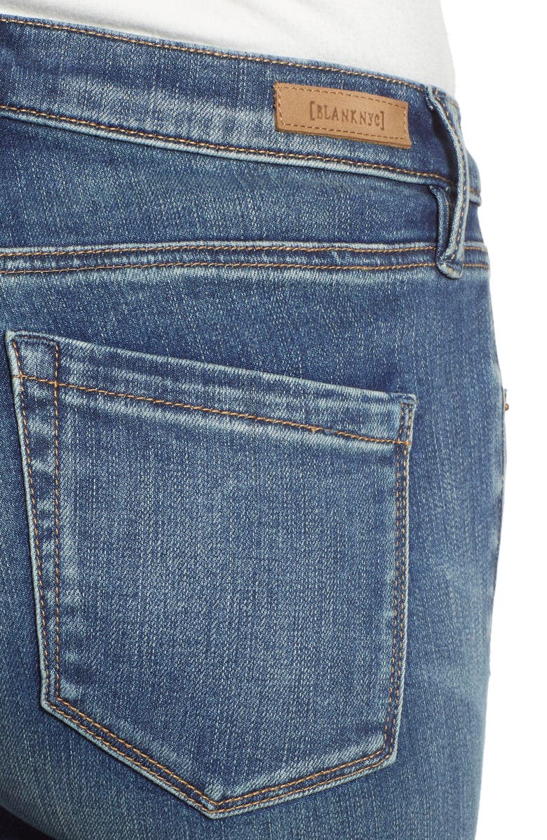 BLANKNYC Button Fly Skinny Jeans, Alternate, color,