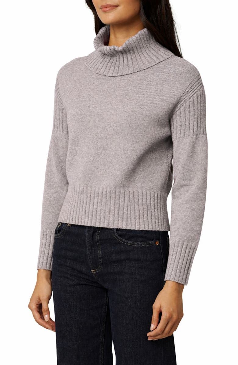 CYRUS Turtleneck Sweater, Alternate, color, Cinder