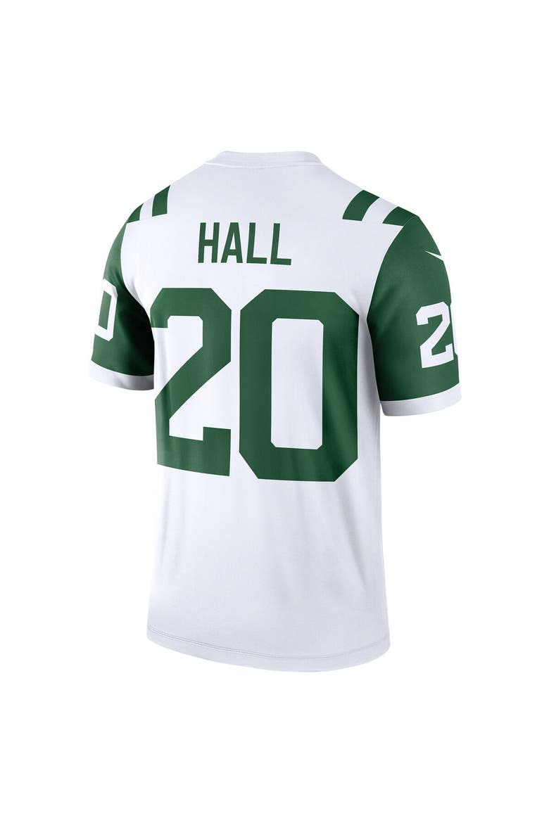 Men's Nike Breece Hall White New York Jets Classic Alternate Legend Jersey, Alternate, color, White