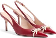 Valentino Garavani Bepointy Pointed Toe Slingback Pump