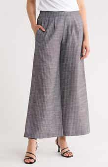 Renee C Print Wide Leg Pants