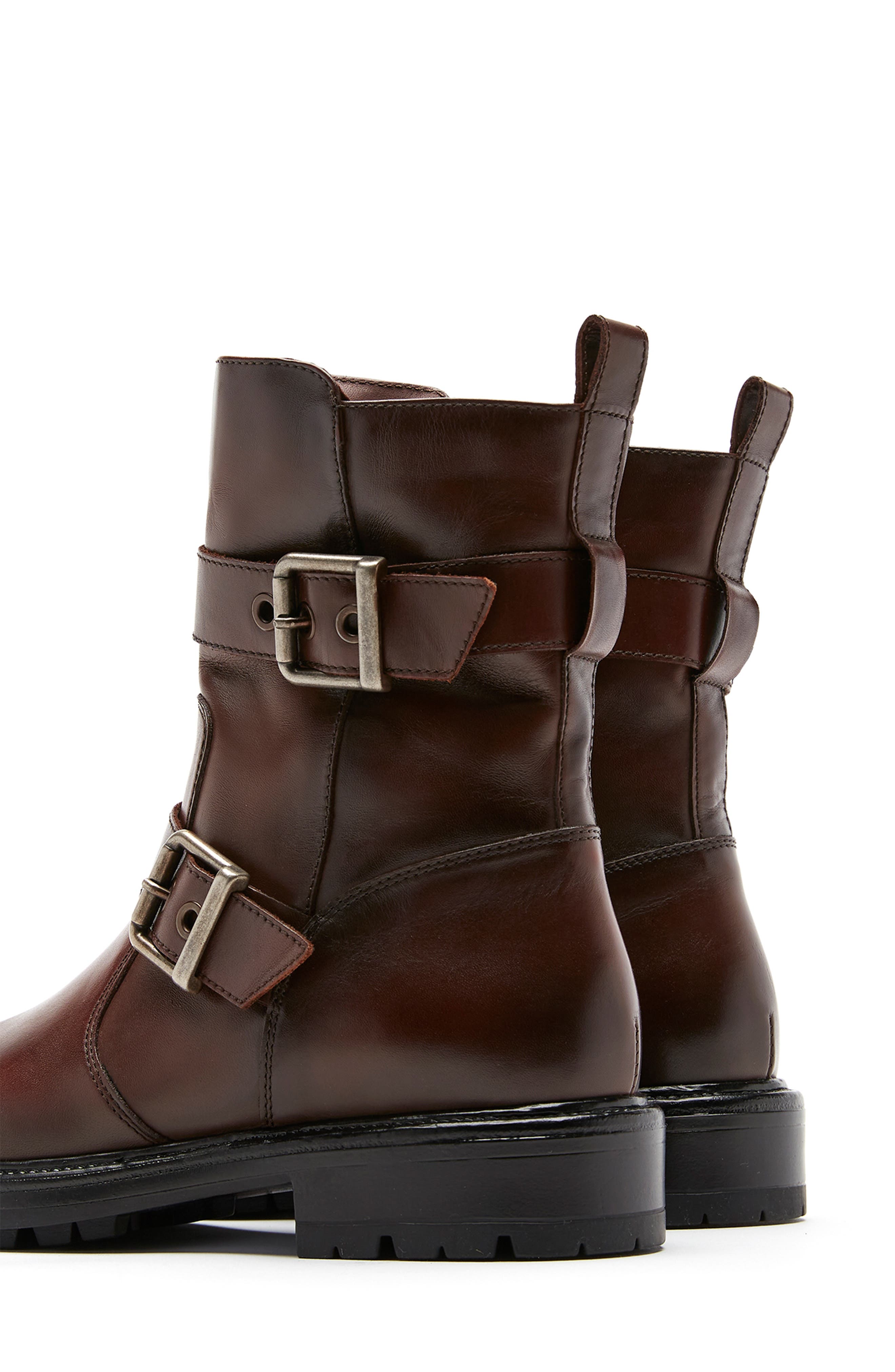 La Canadienne Wise Waterproof Leather Lug Sole Boot, Alternate, color, Brown