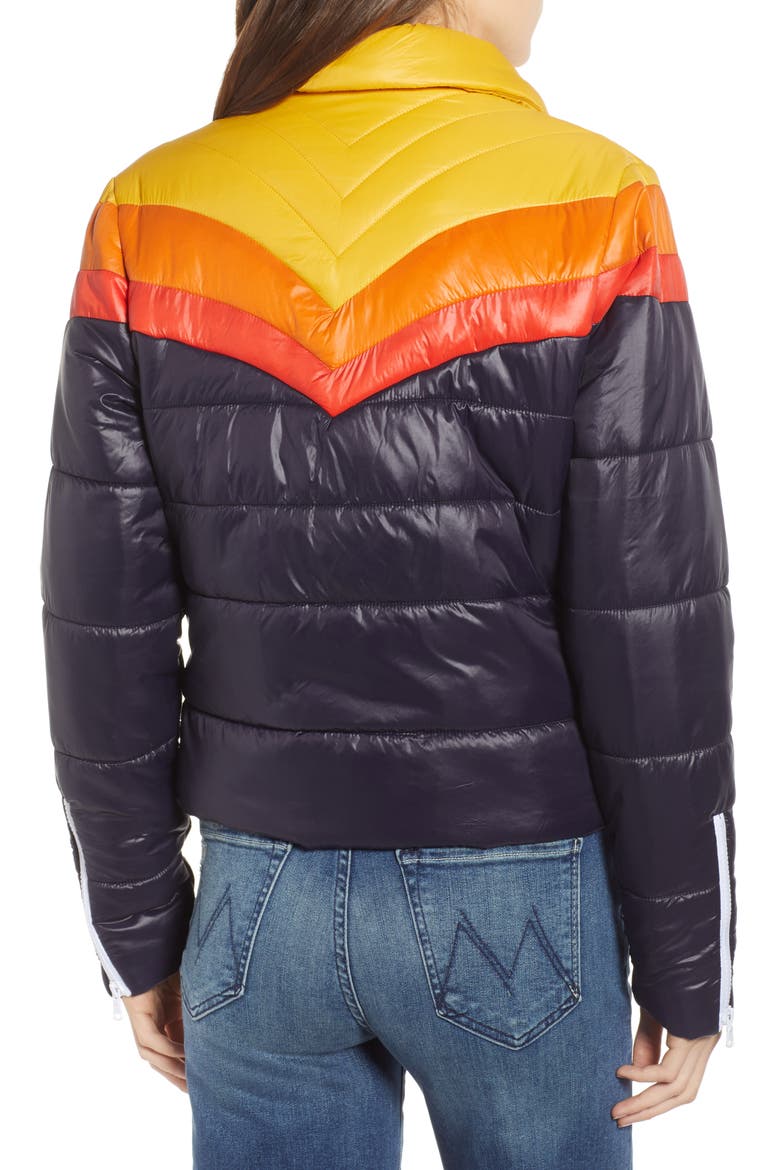 Early Riser Puffer Coat, Alternate, color, STRANGER THINGS HAPPEN
