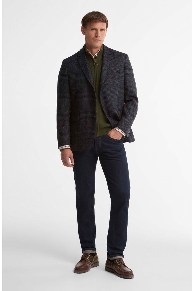Bryson Moons Wool Sport Coat, Alternate, color, NAVY