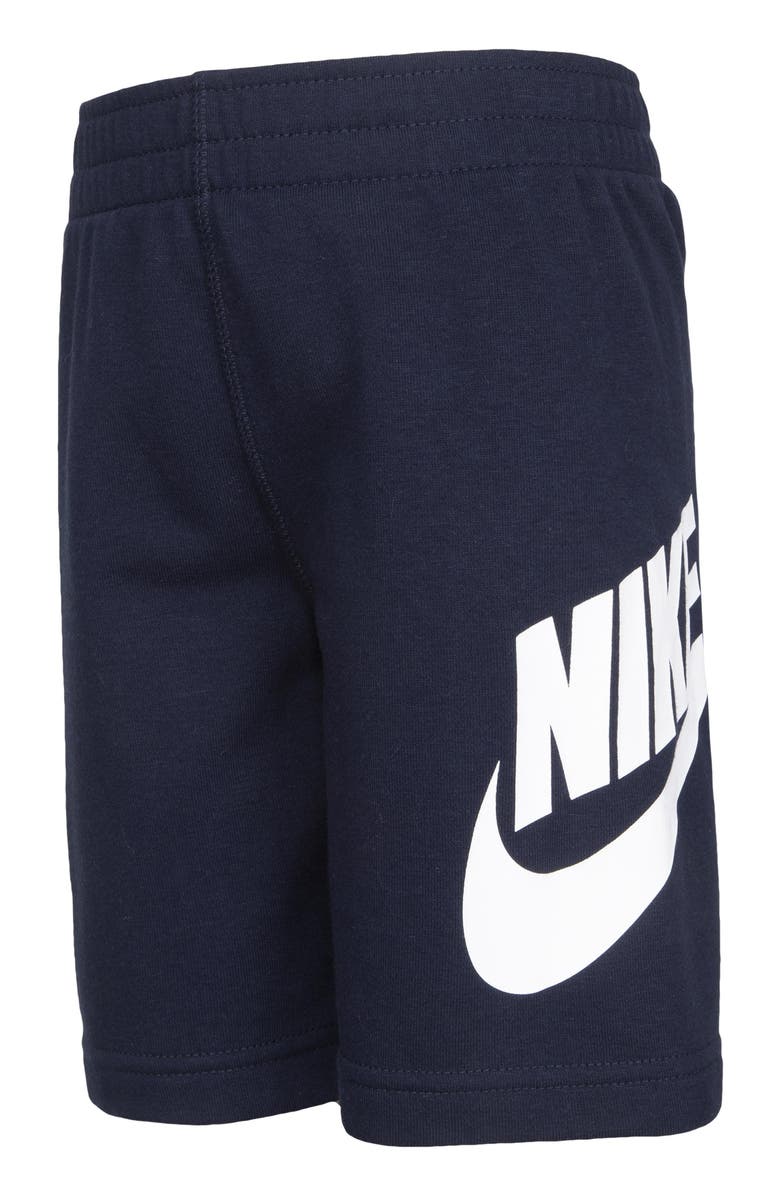 Nike Kids' French Terry Shorts Set, Alternate, color, Obsidian
