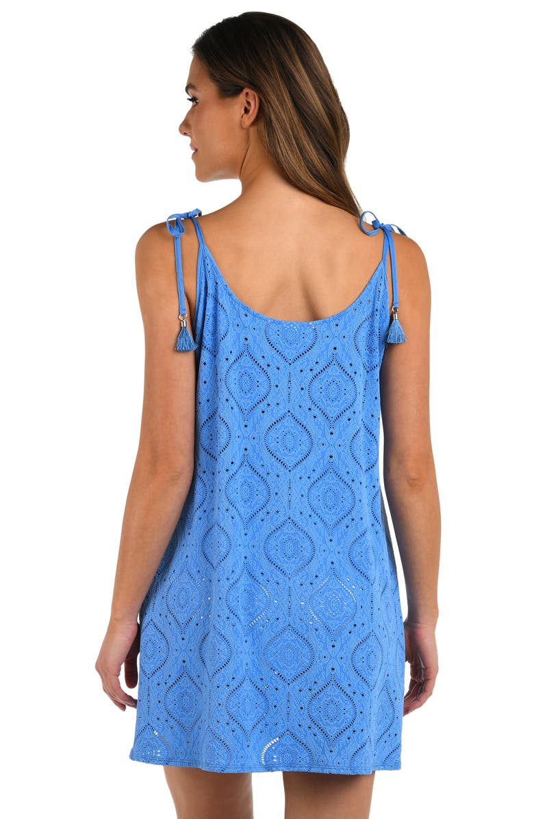 La Blanca Mantra Cover-Up Tank Dress, Alternate, color, Chambray