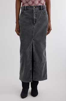 Isabel Marant Étoile Odalie Stretch Cotton Corduroy Skirt