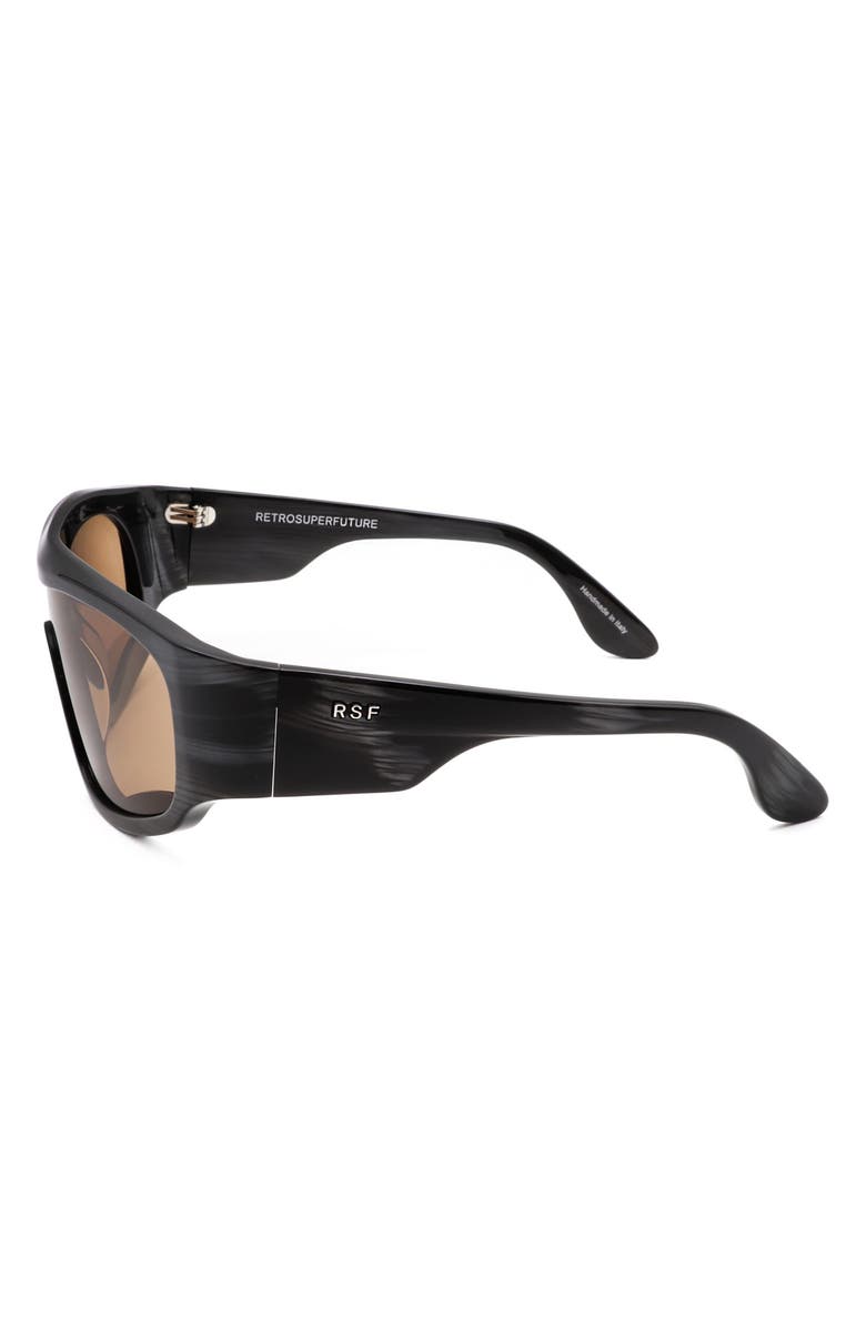 SUPER by RETROSUPERFUTURE<sup>®</sup> 58mm Wrap Square Sunglasses, Alternate, color, Black