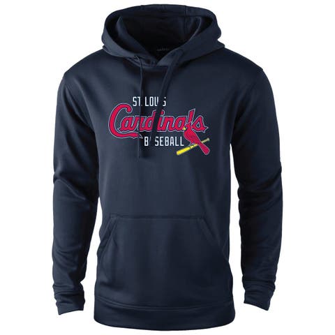 Men
s Dunbrooke Navy St. Louis Cardinals Champion Pullover Hoodie