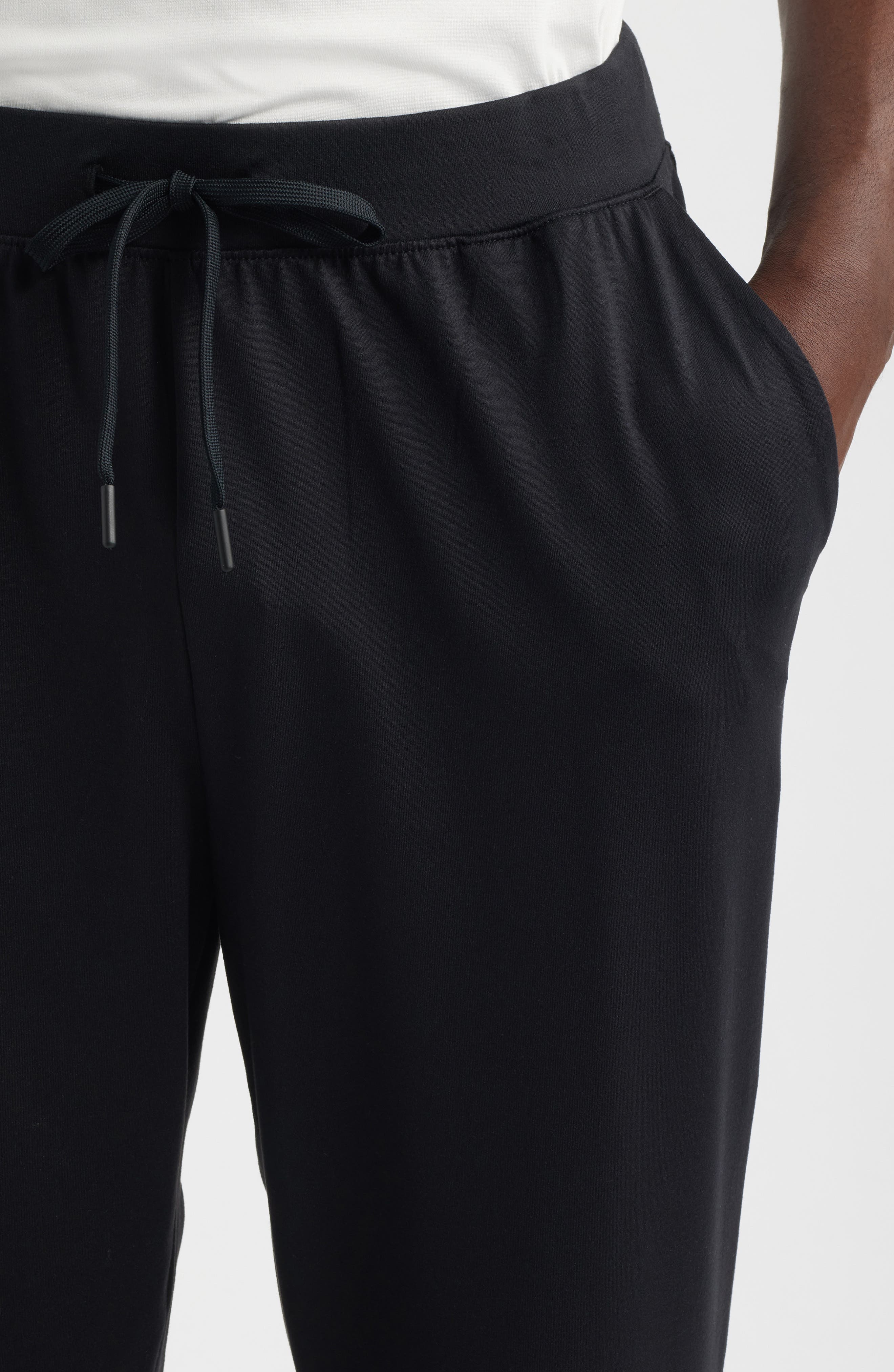 Zella Live In Slim Fit Knit Drawstring Pants (Men) | Nordstrom