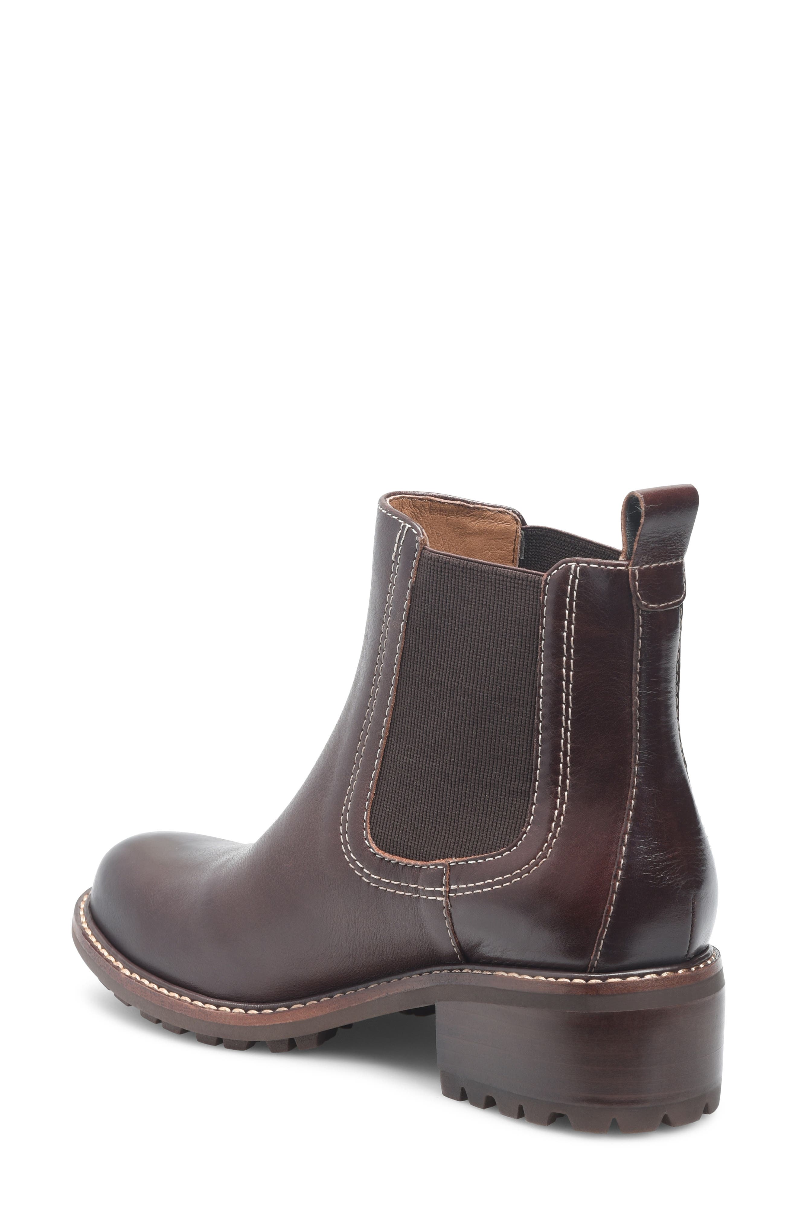 Martha Chelsea Boot, Alternate, color, TOBACCO