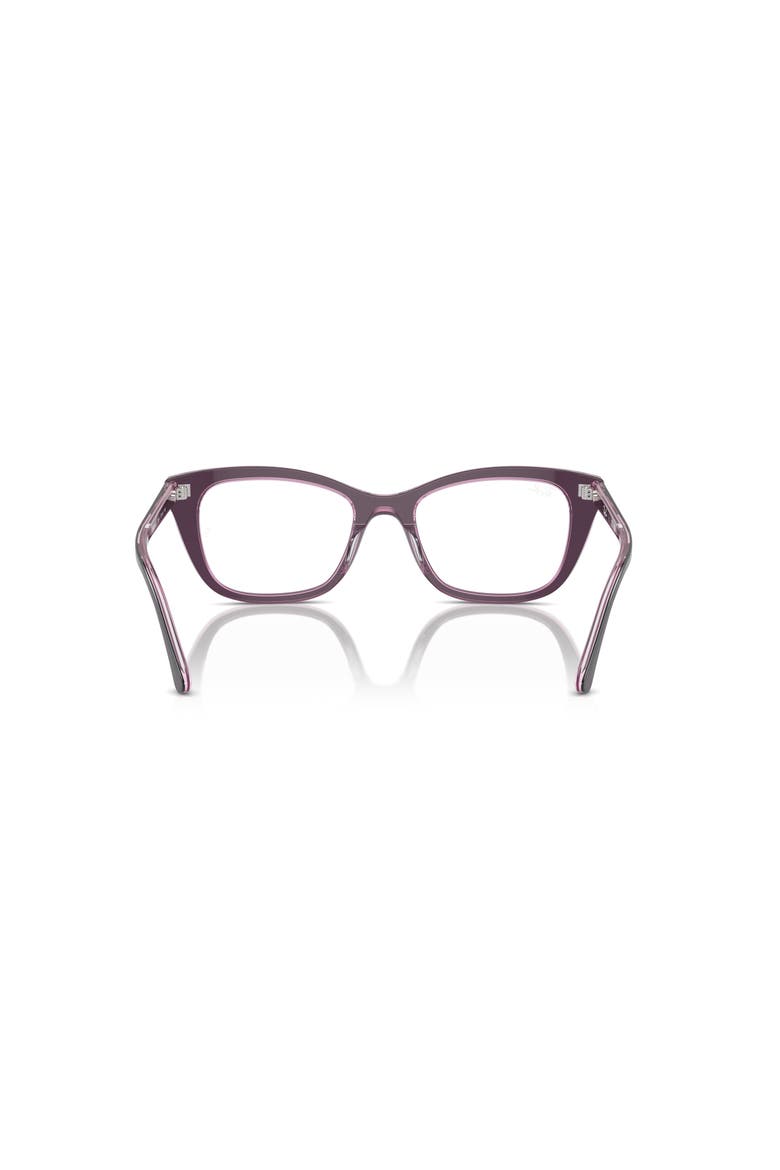 50mm Rectangle optical glasses, Alternate, color, Violet