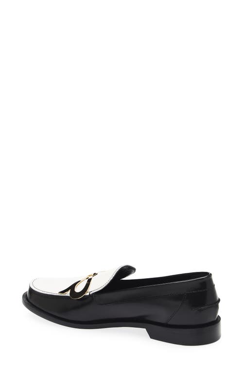 Giambattista Valli Bow Two-tone Loafer