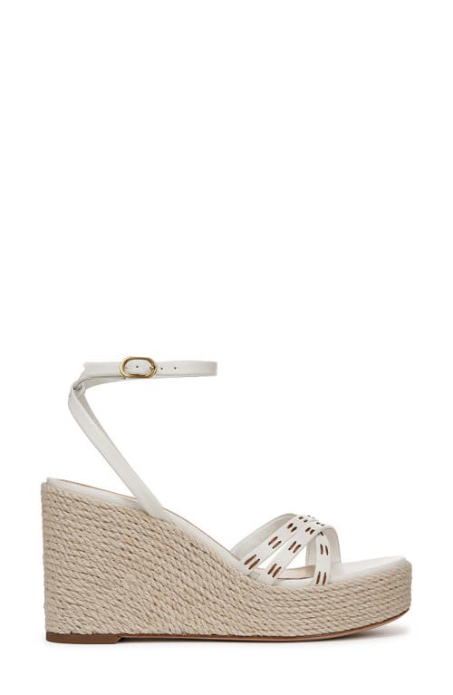 Veronica Beard Philene Platform Wedge Sandal In Coconut