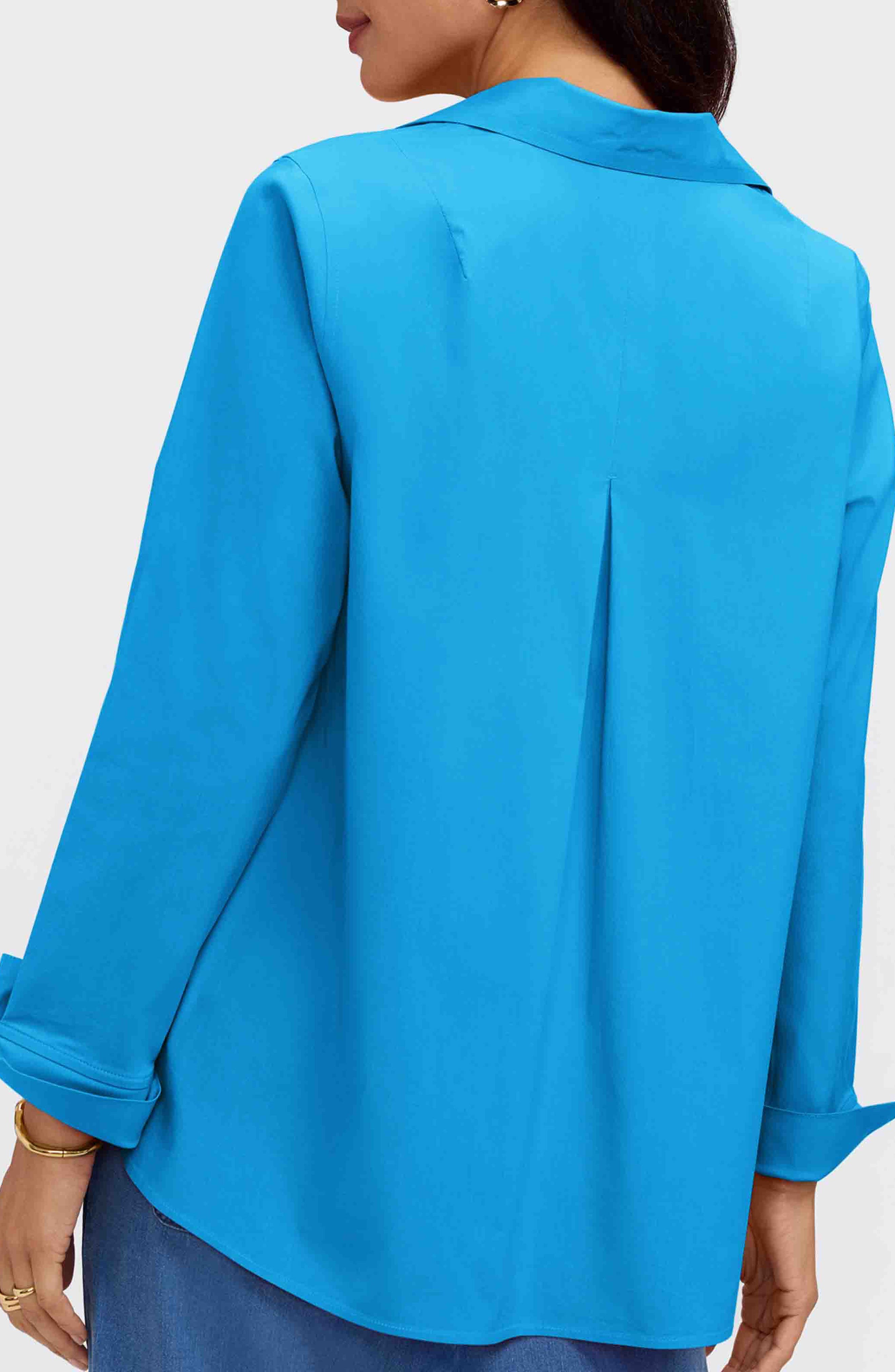 Agnes Cotton Blend Popover Top - image 4