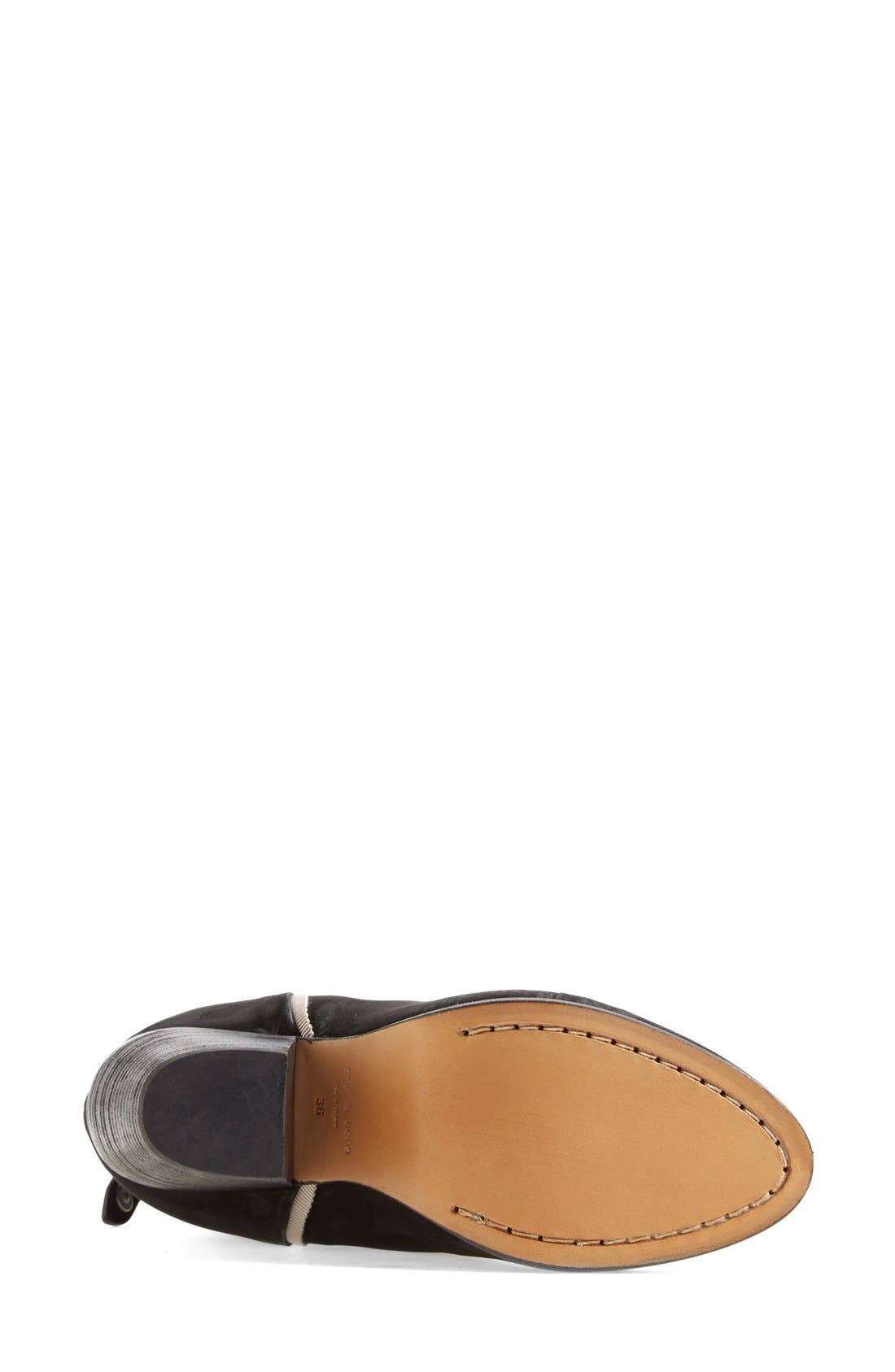 'Classic Newbury' Boot, Alternate, color, BLACK NUBUCK