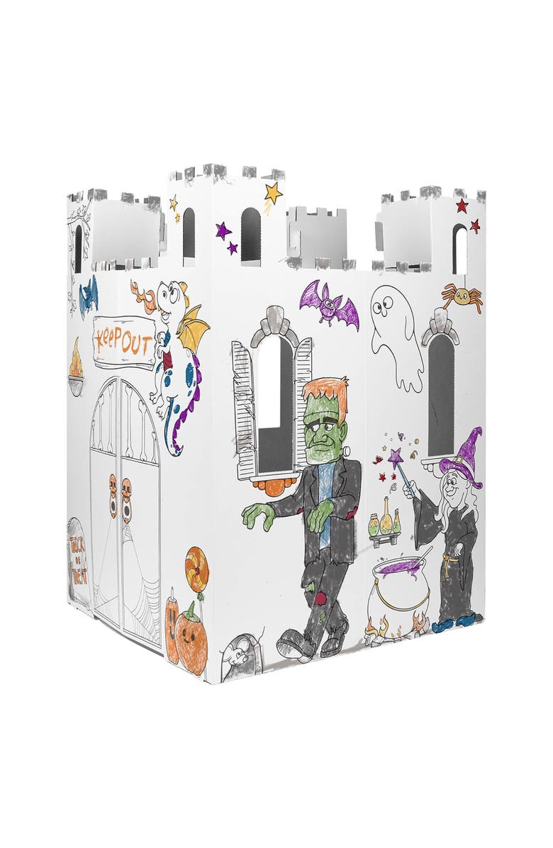 Easy Playhouse Haunted Castle Kids Art & Craft, Alternate, color, Multicolored