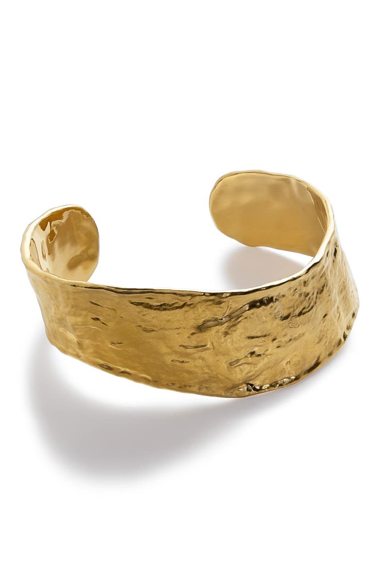 Capri Cuff Bracelet, Main, color, 18CT GOLD VERMEIL
