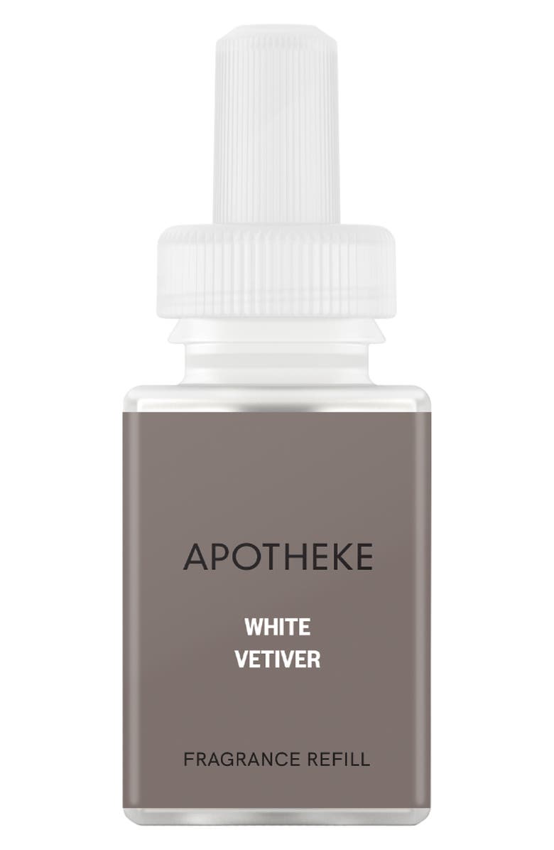 PURA x Apotheke White Vetiver Smart Fragrance Diffuser Refill, Main, color, White Vetiver