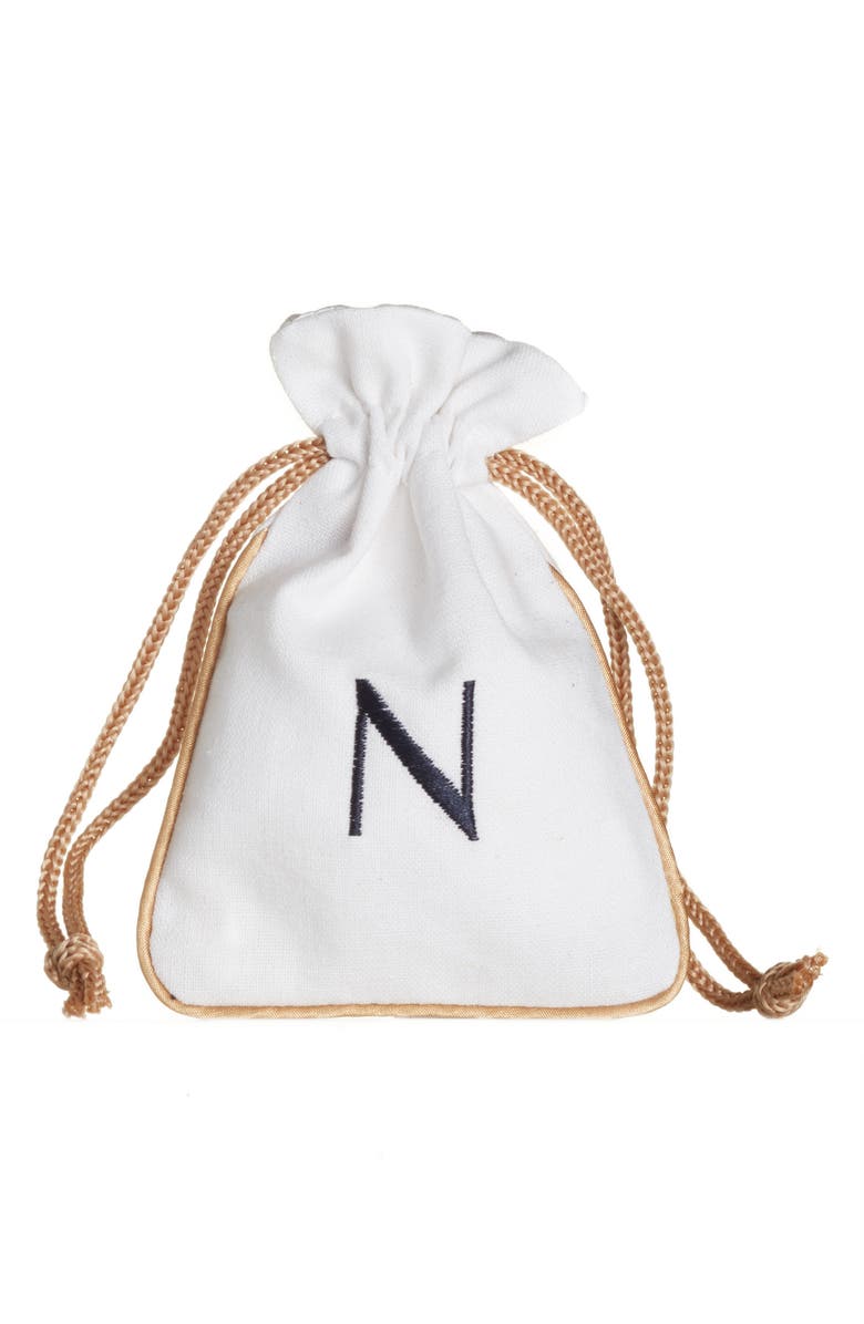 lulu dk Love Letters Spinning Initial Necklace, Alternate, color, 