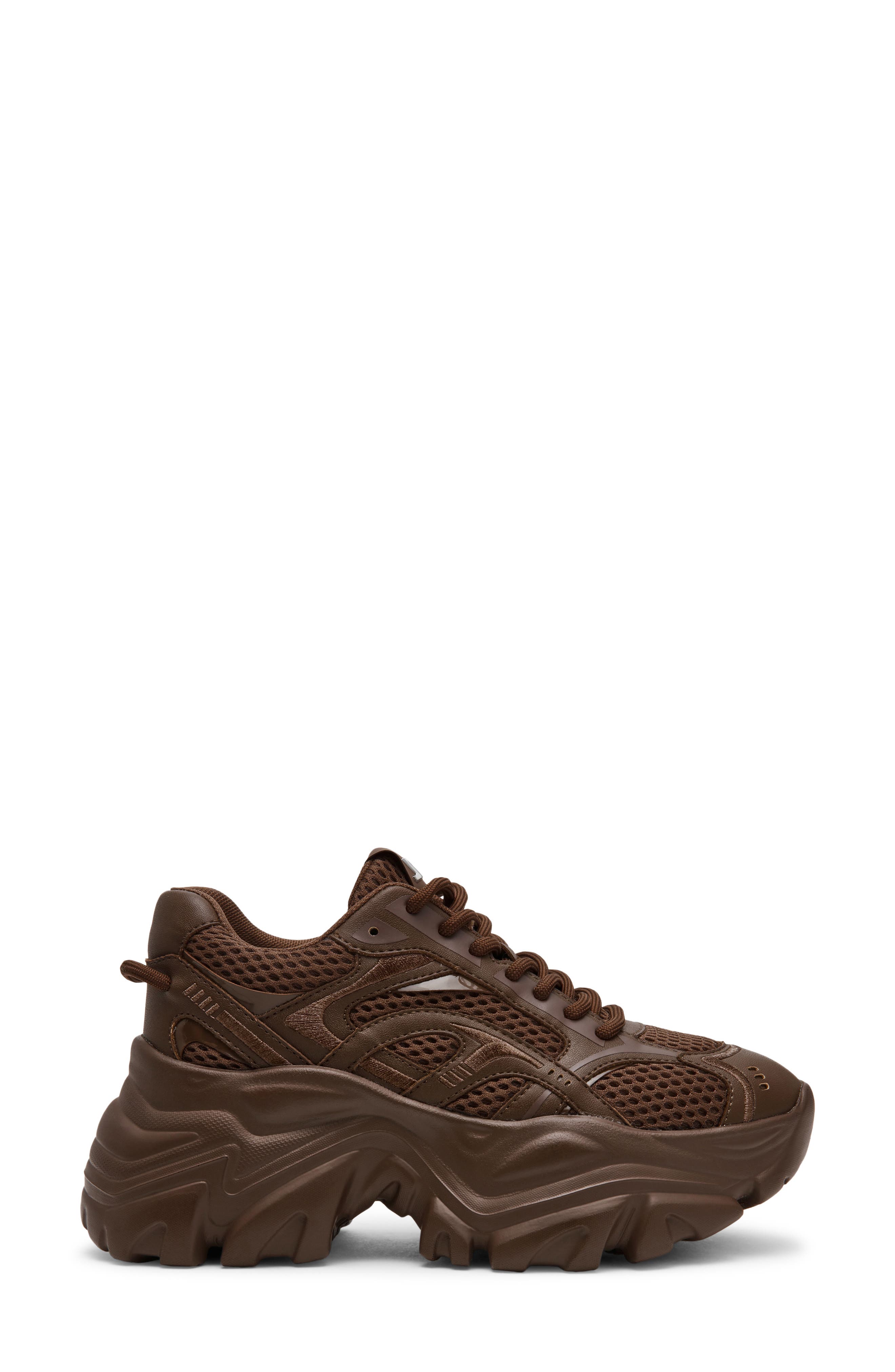 Ripper Platform Sneaker, Alternate, color, BROWN