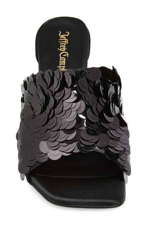 Jeffrey Campbell Bailar Sequin Sandal In Multi