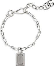 Dolce&Gabbana DG Plaque Chain Bracelet