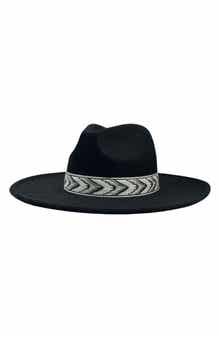 MARCUS ADLER Wide Brim Felt Panama Hat