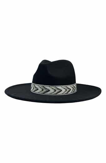 MARCUS ADLER Wide Brim Felt Panama Hat