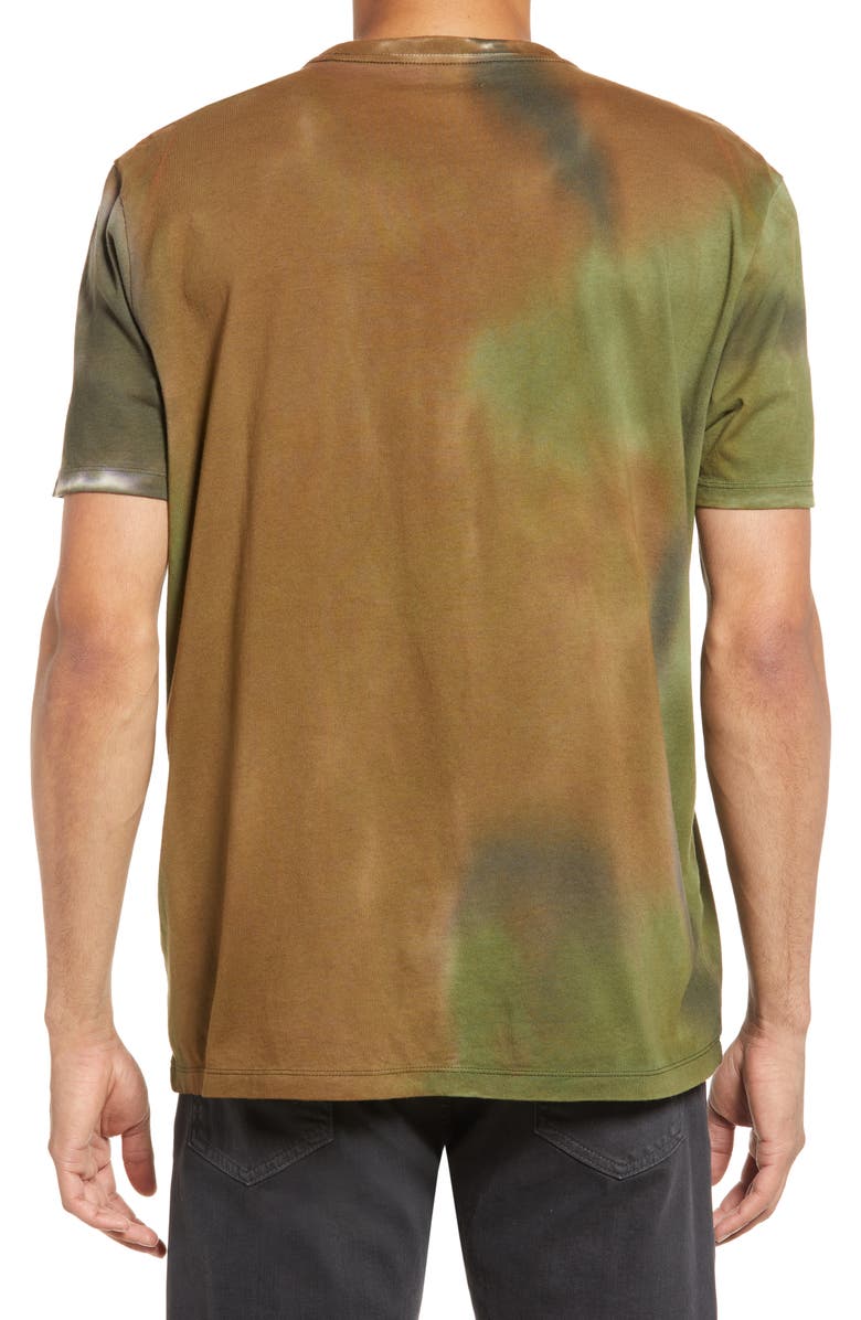 AllSaints Men's Camo Dropout Cotton Graphic Tee, Alternate, color, 