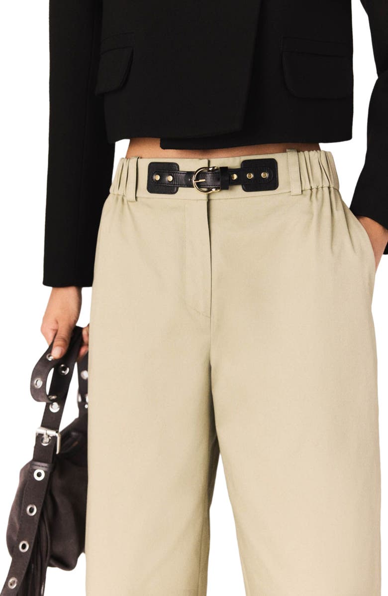 maje Cargo pants, Alternate, color, 