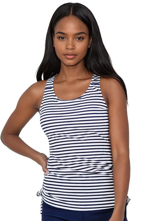 Maya Tankini Swim Top With Built-in Bra