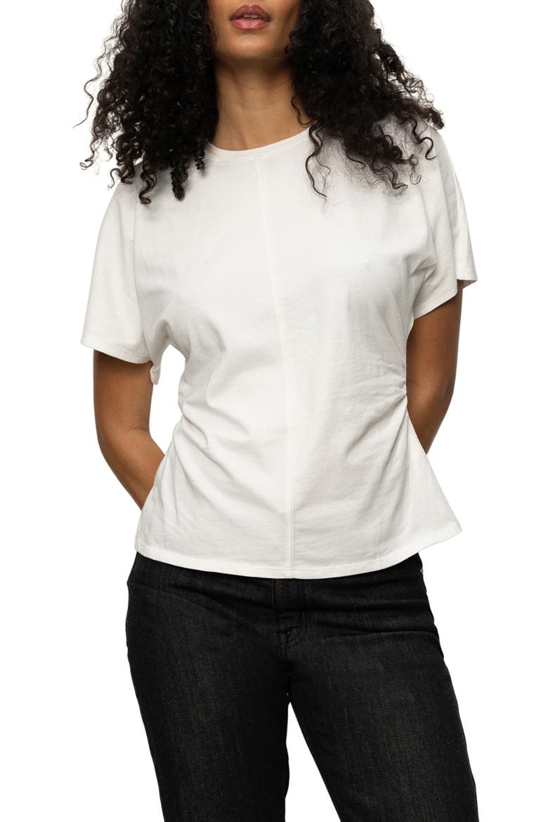Dolman Sleeve Organic Cotton T-Shirt, Main, color, WHITE