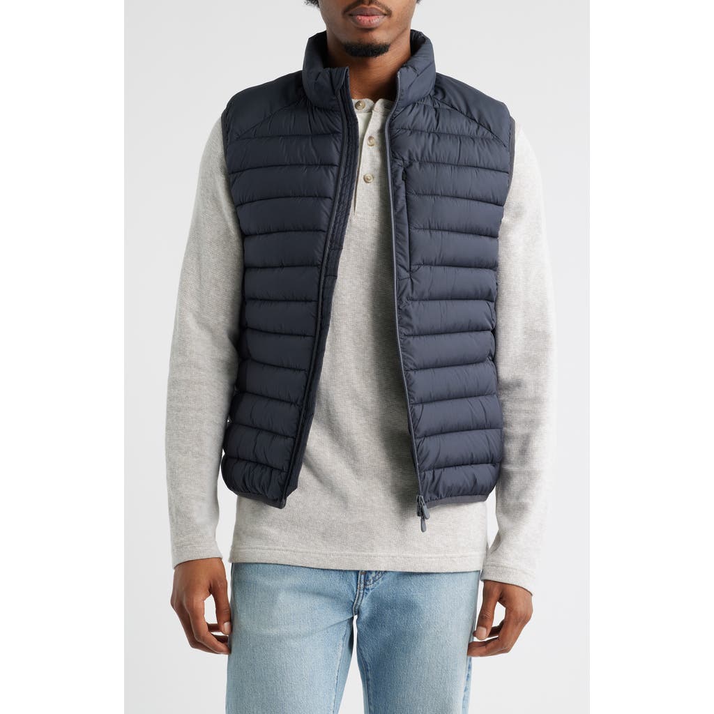 Save The Duck Ari Water Resistant Puffer Vest In Gray