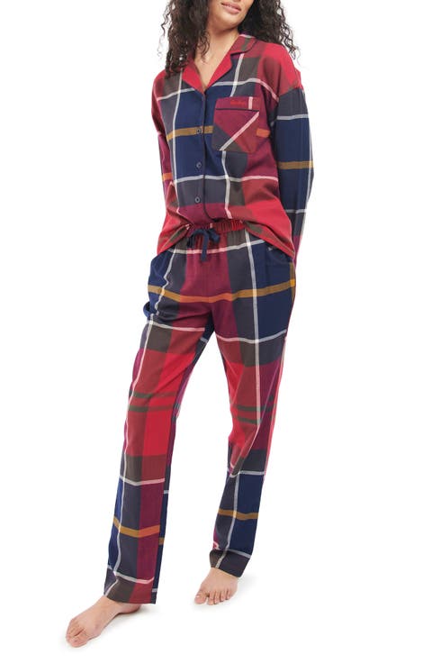 Ellery Tartan Cotton Pajamas