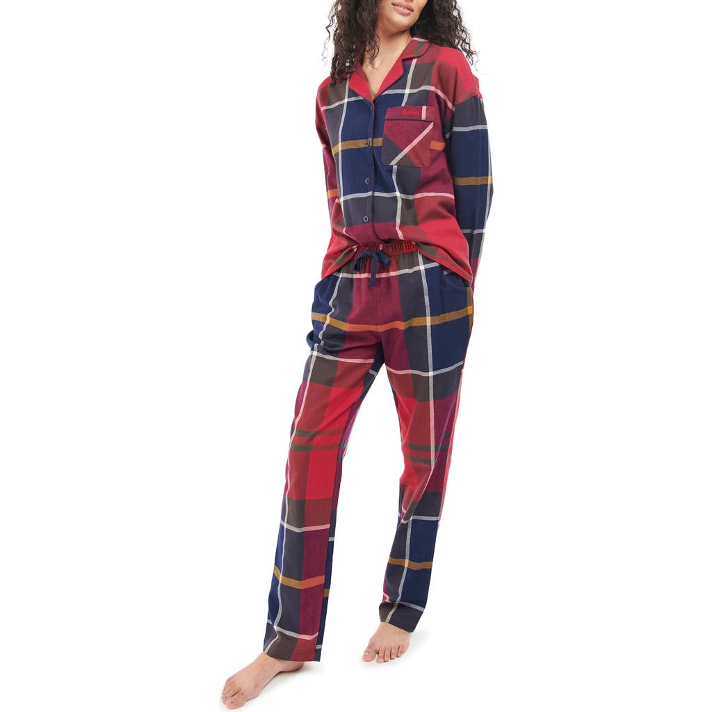 Barbour Ellery Large Tartan Check Cotton Pajama Set
