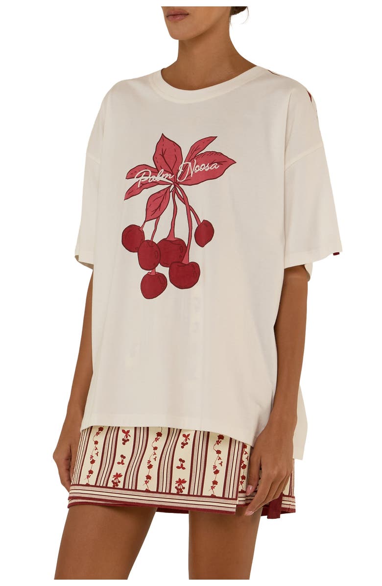 Palm Noosa Raye T-Shirt, Alternate, color, Raye Fleur