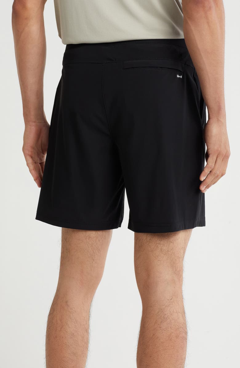 Hurley Activewear Warp Knit Tonal Icon Shorts, Alternate, color, 