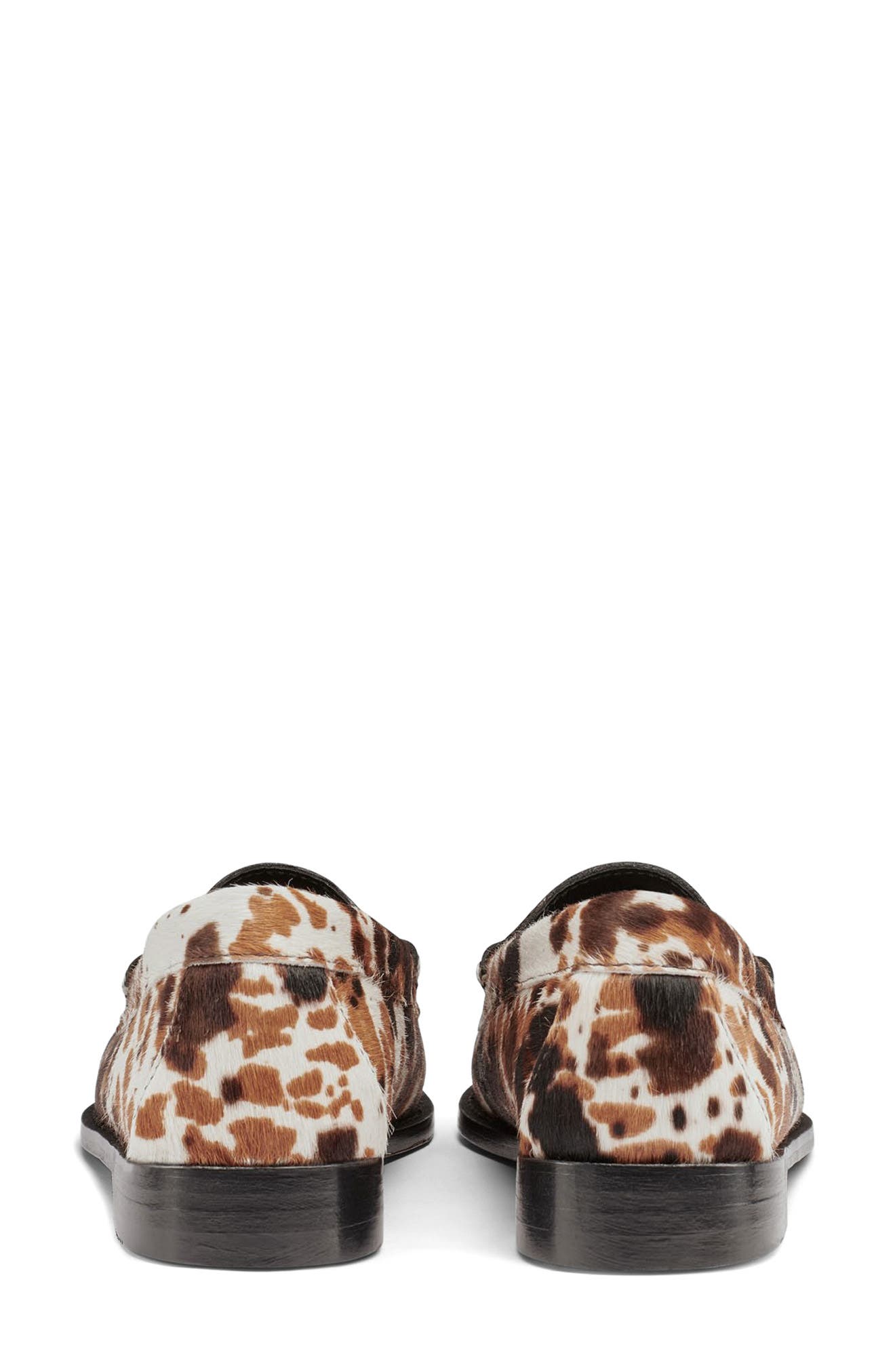 G.H.BASS Whitney Weejuns<sup>®</sup> Genuine Calf Hair Penny Loafer, Alternate, color, Brown Multi