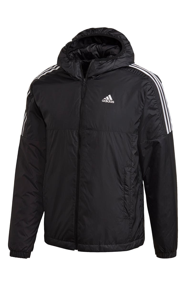 adidas Essentials Insulated Hooded Jacket, Main, color, 