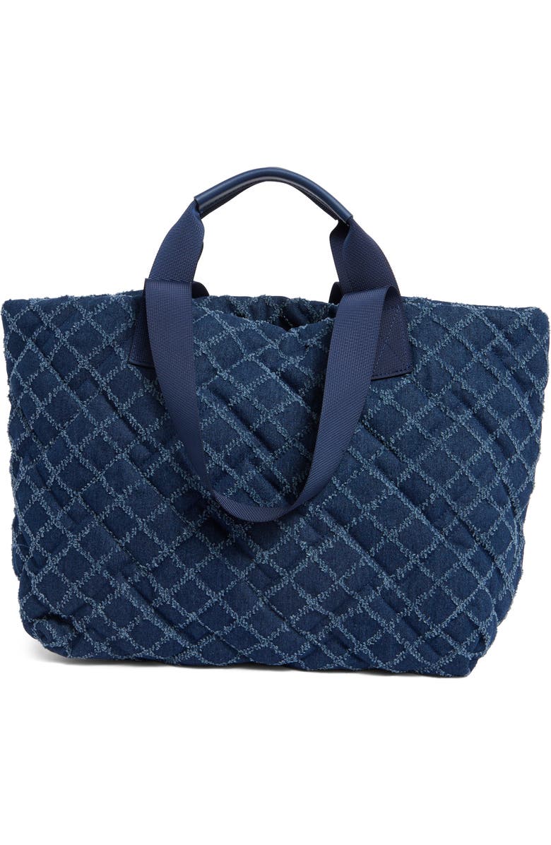 Kurt Geiger London Denim Shopper Tote, Alternate, color, Navy