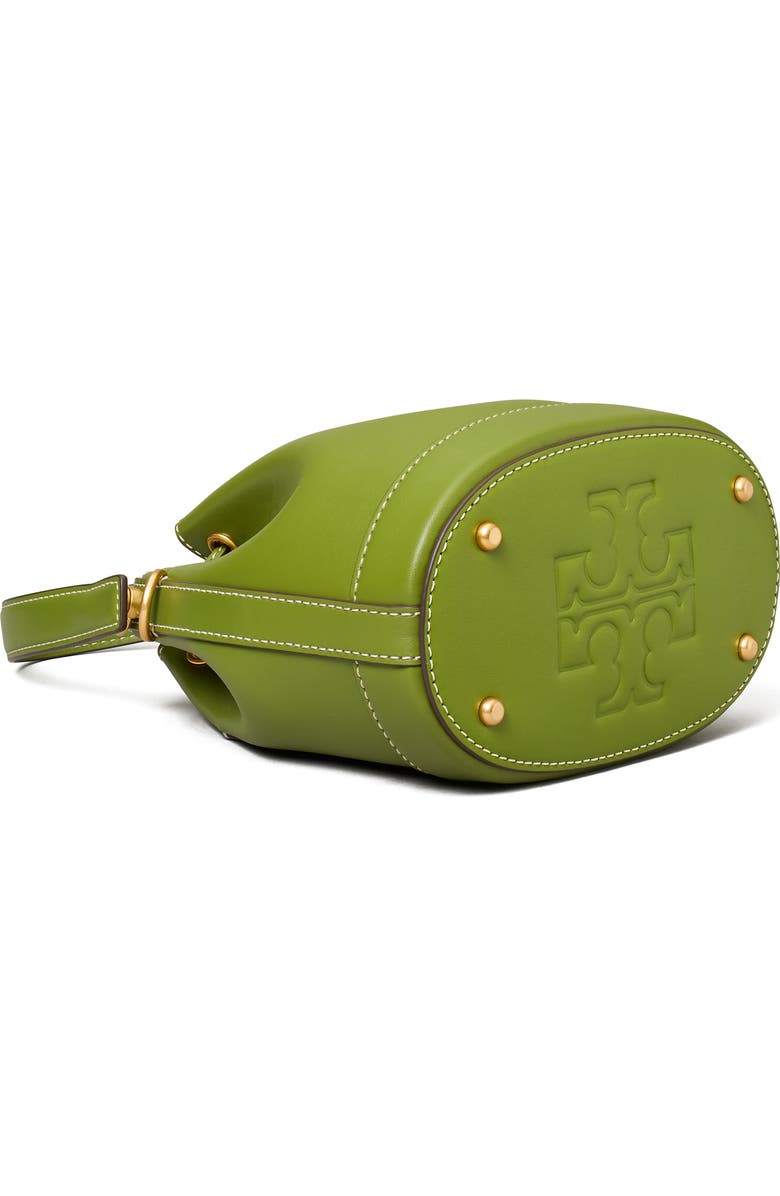 Tory Burch Leather Bucket Bag, Alternate, color,